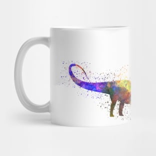 diplodocus in watercolor Mug